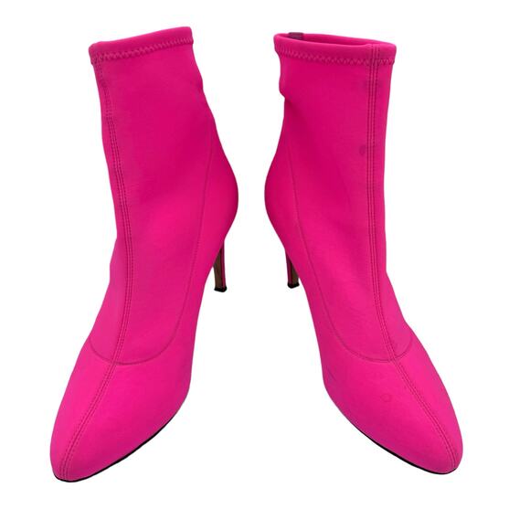 Giuseppe Zanotti Pink Stretch Sock Booties 39 4" Heel - Picture 15 of 15